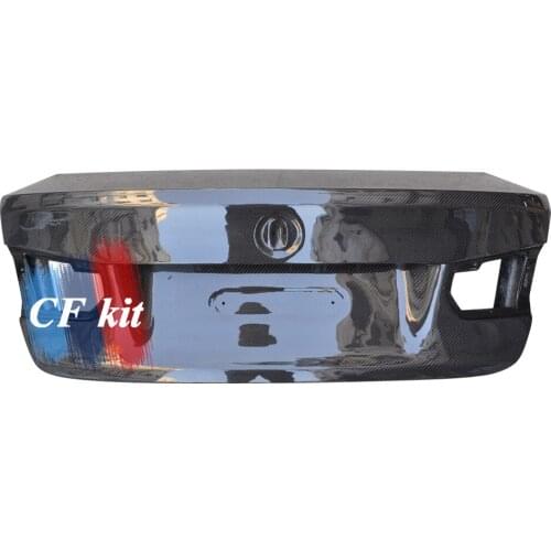 CF Kit Carbon Fiber Replacement Rear Trunk Lid For BMW F30 2012-2018 Car Styling