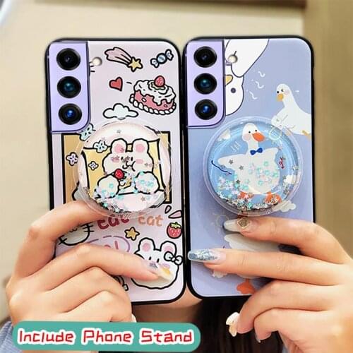 Drift sand Fashion Design Phone Case For Samsung Galaxy S21 Plus/S21+/SM-G996 Lovely Original Cute