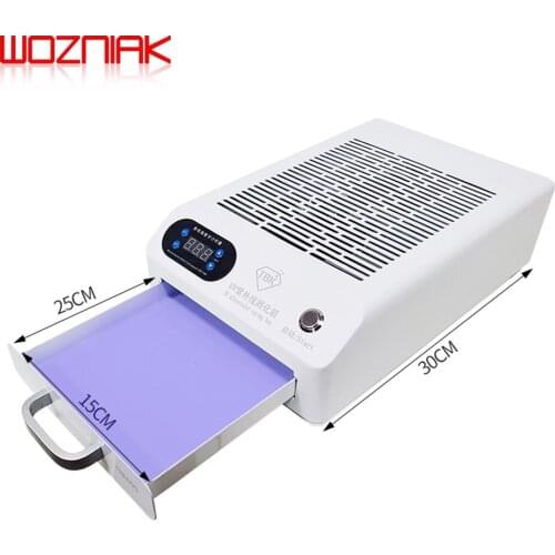 TBK 605 UV curing light box curved surface Flexible screen Full screen mobile phone UV shadowless glue 48 LED light box