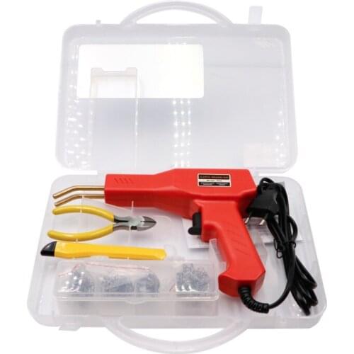 Handy Plastics Welders Garage Tools Hot Staplers Machine Staple PVC Repairing Machine Car Bumper Repairing Stapler Welding Tool