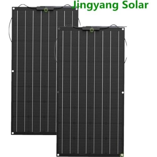 High power etfe flexible solar panel Monocrystaline solar cell 12v/24V solar battery charger for boat /car 100w 200w 300w 400w