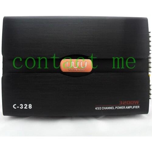 WUDI328 car audio amplifier fever 4-channel car four-channel amplifier, HIFI sound quality, power 150W*4, car modification