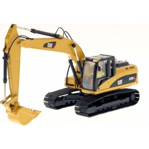 1:50 Cat 320D Hydraulic Decoration Excavator Engineering Vehicle Machinery DieCast 85214 For Collection