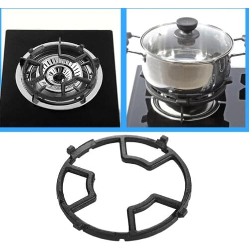 1PC Cast Iron Wok Pan Support Rack Stand for Burner Gas Stove Hobs Cooker Home Cookware Accessories