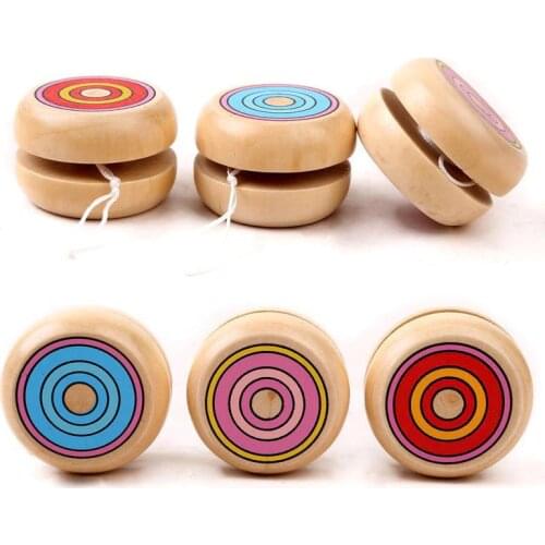 Magic Yoyo Wooden YO-YO Ball Spin Professional Classic Toys Yo Yo For Kids Children Gift Present B0586