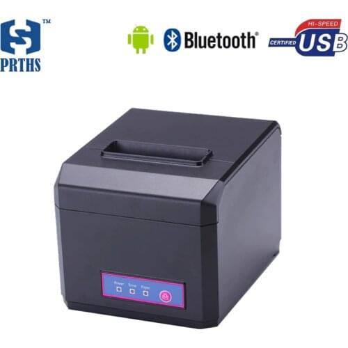 3inch Android thermal receipt printer with cutter printing 58&80mm width bill POS printer use linux, win10 impresora HS-E81UA