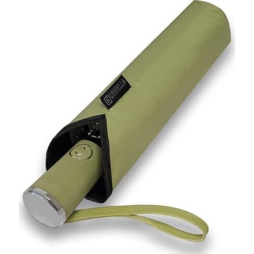 Automatic Umbrella Rain Women Three-folding Umbrella Windproof Man Sunny And Rainy Umbrella Female Parasol Creative Gift