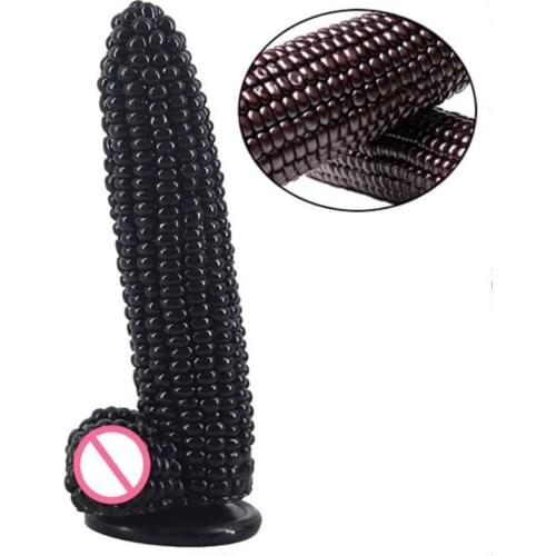 Big Dildo Vegetable Corn Dildo With Suction Cup Sex Toys For Women Big Anal Plug Flirting Masturbation Products Sex Shop