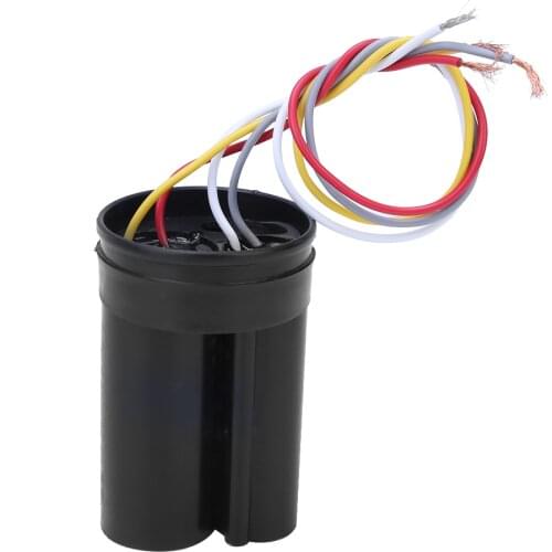 CBB60 5+3UF Double Start Capacitor 450V AC Motor Run Capacitor, for Washing Machine Self-Priming Pump Accessory
