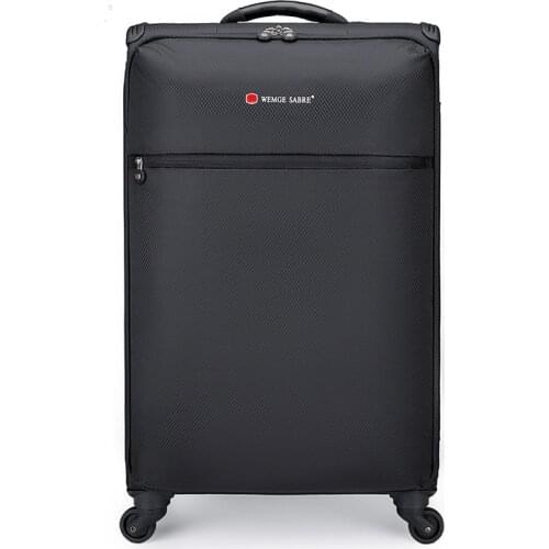 The new 17’20’24’28’32-inch rolling suitcase fashion business trolley case waterproof and scratch resistant Oxford cloth luggage