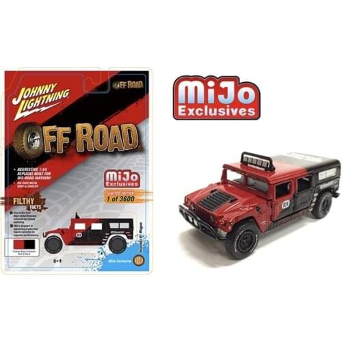 Johnny Lightning 1/64 H1 HUMVEE Diecast Collection of Simulation Alloy Car Model Children Toys