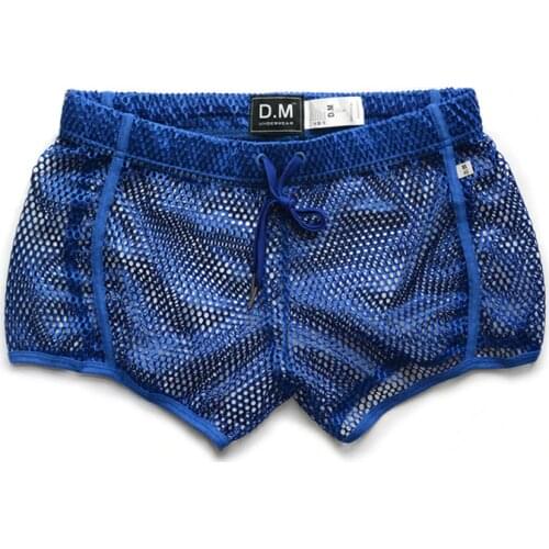 Male underwear gay underpants boxer homme hollow cut sexy men underwear ropa interior hombre boxershorts loose cueca masculina