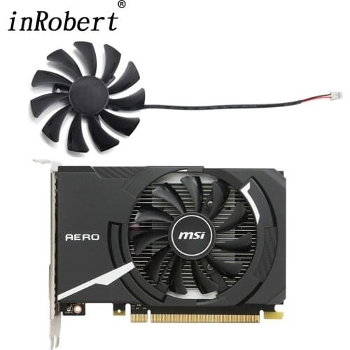 85MM NEW HA9010H12F-Z 2PIN GTX1050Ti Cooling Fan For MSI GeForce GT 1030 AERO ITX 2G OC RX 550 GTX 1650 AERO ITX 4G OC Fans