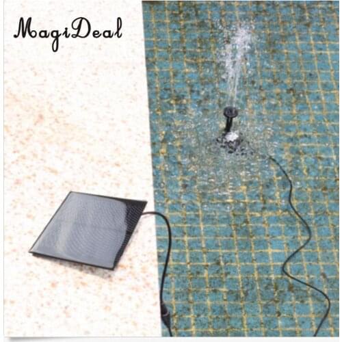 1.2Watt Solar Power Water Pump Garden Fountain / Submersible Pump Brushless