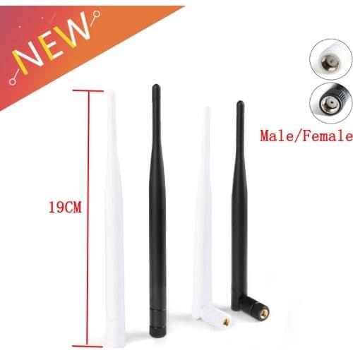 2.4GHz 6dBi Omni WIFI Antenna 2.4G Antenna Aerial RP-SMA Bluetooty Male Female Wireless Router Connector IEEE WLAN/WiMAX/MIMO