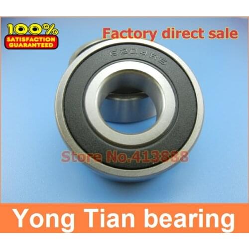 High quality non-standard special bearings 6204/10-2RS 6204-5/8 RS1 15.875*47*14mm