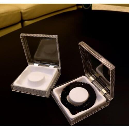 1PCS Transparent Box Without Logo Fashion Gift Box For Necklace For Bracelets Packing Box For Dropshipping / Wholesale