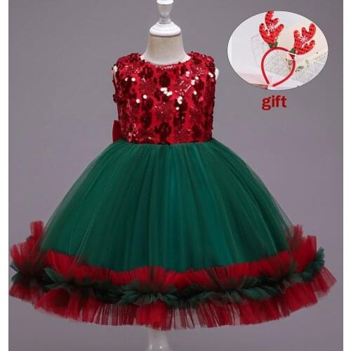 2021 Retro Printing Princess Dresses For Girls Flower Girls Wedding Dress Children Evening Party Costume Luxury Evening Dress