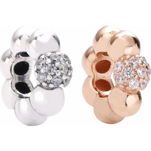 Ajax 925 Sterling Silver Beads Pod Charm Fit Women Bracelets & Bangles Valentines Day Best Gift