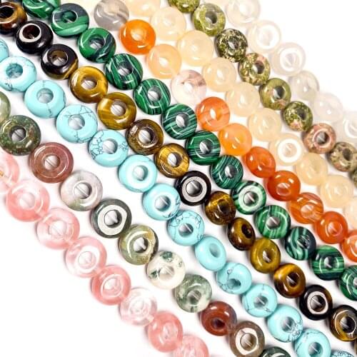 2021 New Natural Agate Transparent Quartz Beads Round Loose Beads, Used for Jewelry Making DIY Bracelet Necklace Accessories