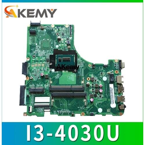 For Acer V3-472 E5-471 E5-471G V3-472P Laptop motherboard DA0ZQ0MB6E0 with I3-4030U CPU Onboard 100% fully tested work perfect