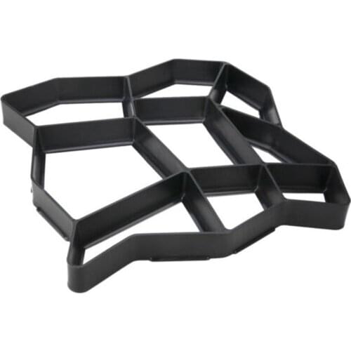 Floor Path Maker Mould Concrete Mold Reusable DIY Paving Durable for Garden Lawn JA55