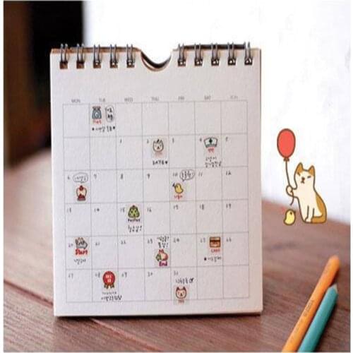 G209 Korean stationery cute cat DIY diaries transparent decorative sticker entry Stationery office supplies for students