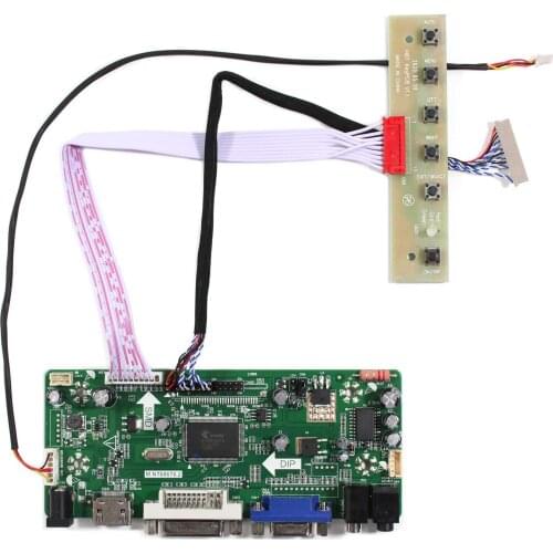 HD MI DVI VGA AUDIO LCD Controller Board Compatible Work With 7inch 800X480 G070Y2-L01