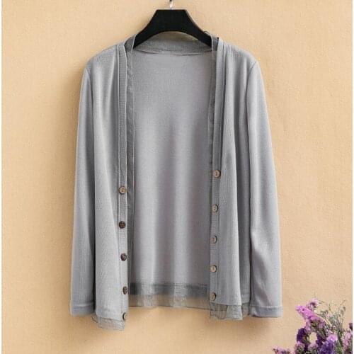 Summer Autumn Large Size 5XL Cardigan Women Long Sleeve Knitted Sweater Female Shawl Casual Cardigans Women Coat Ladies Outwear