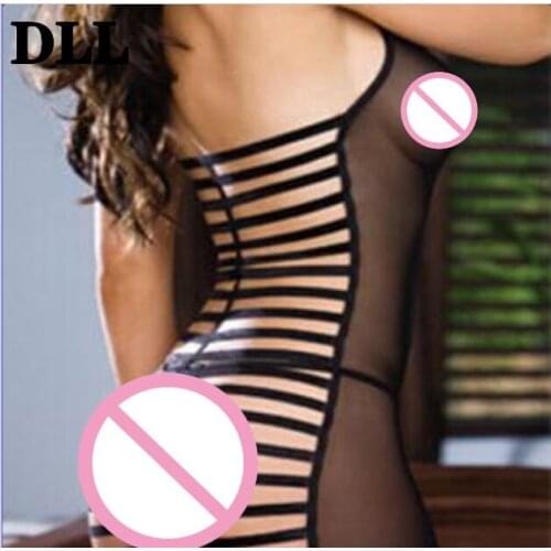 Erotic Costumes Lingerie Lace Dress Babydoll Womens Underwear Nightwear Sleepwear Porno Sexy Cosplay Hot