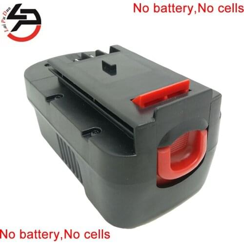 Laipuduo Rechargeable Battery case For Black Decke 18v NI-MH NI-CD Plastic Shell( Box No Cells Inside)