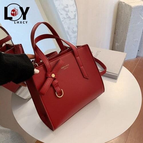 LHXCY Red Women's Bags