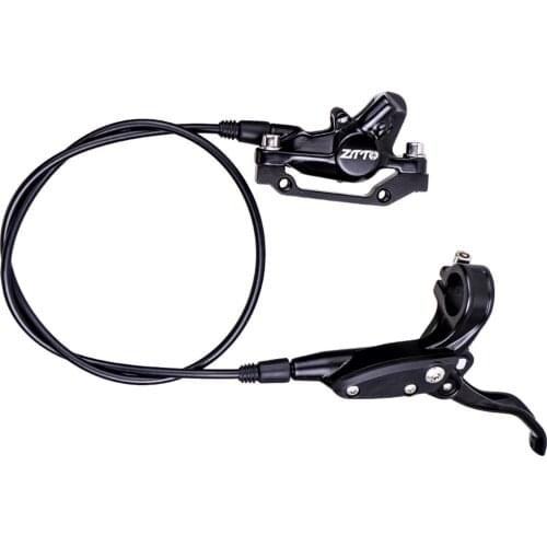 Bicycle Oil Brake Caliper Lever Hose Set, Aluminium Alloy Road Mountain Bike Hydraulic Disc Brake Levers Repair Parts