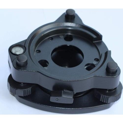 NEW THREE-JAW BLACK TRIBRACH WITHOUT OPTICAL PLUMMET Fits Leica TOTAL STATION