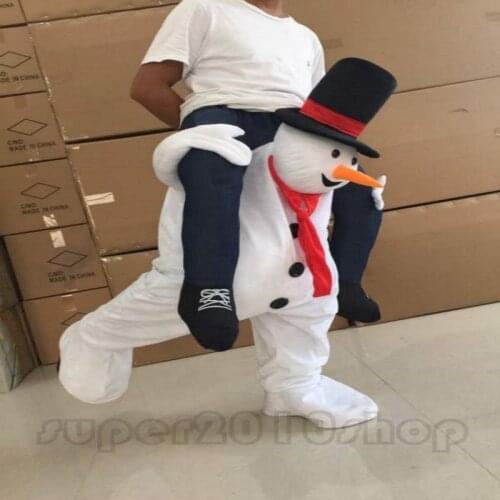 New Parade Costumes Snowman Mascot Costume Suits Cosplay Party Game Dress Outfits Clothing Advertising Carnival Halloween Adults