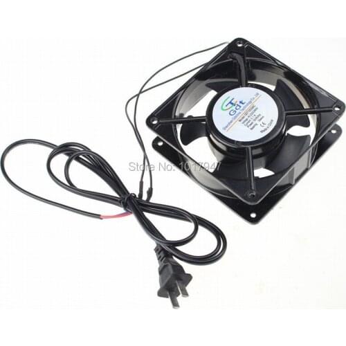 20 PCS lot Gdstime AC 220V 240V 12CM 120MM 120x120x38mm Industrial Ventilation Exhaust Cooling Fan