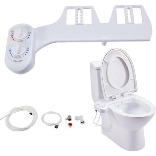 Hot Sales Toilet Seats Bidet Attachment Self-Cleaning Nozzle-Fresh Hot/Warm Water Bidet Sprayer Mechanical Muslim Washing DS CSV