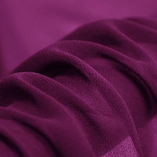 SILK GEORGETTE 114cm width 8momme/100% Pure Silk Georgette Fabric Manufacturer Direct Sale Dark Hotpink NO 51