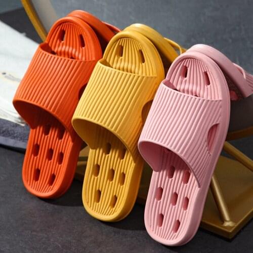 Bathroom Shower Slippers for Women Men Indoor Home Beach Non Slip Sandals Slippers with Drainage Holes Soft Sole Gym Slippers