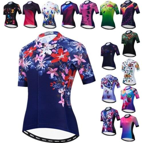 Weimostar Cycling Jersey Women Mountain Bike Clothing Quick-Dry Racing MTB Bicycle Clothes Uniform Breathale Cycling Clothing