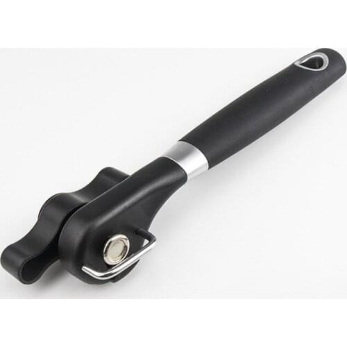 1PC Household Kitchen Tools Easy Manual Metal Can Opener Professional Effortless Stainless Steel Openers with Turn Knob PJ 010