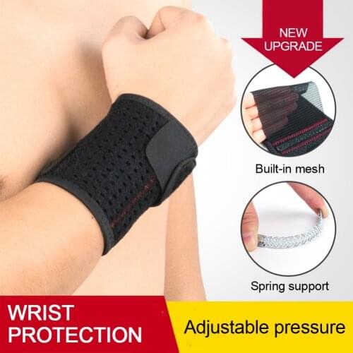 1PC Wrist Support Roller Skating Wrist Guard Skiing Snowboard Hand Protection Sports Fitness Gym Wrist Wrap for Men Women