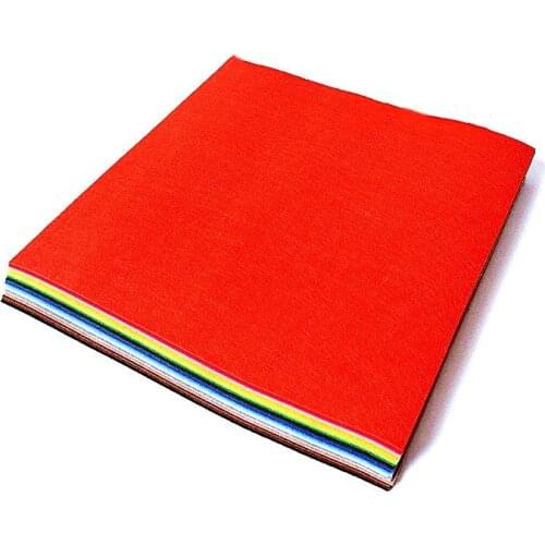 10 Pcs Wool Felt Fabric Non-woven DIY Craft For Kids Handmade Felt Animal Toys Felt Tree Felt Flowers Sewing Storage Doll Decor