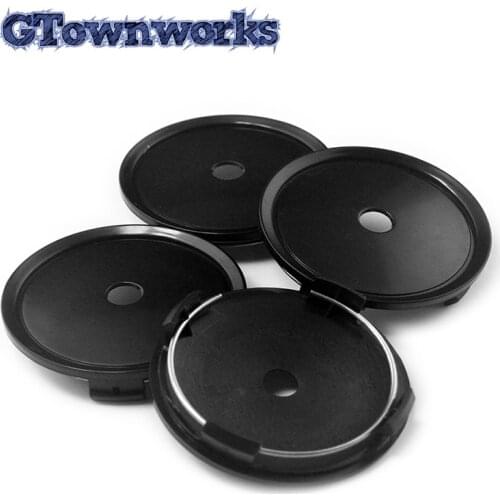 4pcs 74mm 69.5mm Wheel Center Cap Solid Color Tire Rims Center Cap Fit For A4 Rims