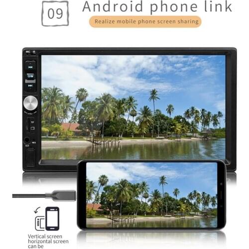 1080P HD 7 inch Car Radio Stereo Bluetooth MP4 MP5 USB Player Touchscreen Video Player For VW Toyota Nissan Hyundai Universal