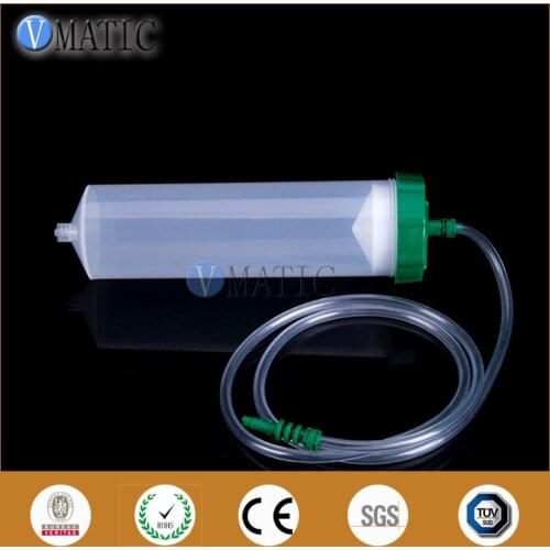 Free Shipping 200cc 200ml Helix Luer Lock Tip Dispensing Pneumatic Syringe Barrel With Piston