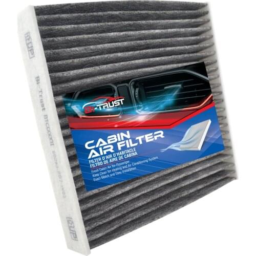 Bi-Trust Cabin A/C Air Filter Cleaner for Honda Jazz GD1 Fit 2002-2007 80293-SB7-W03