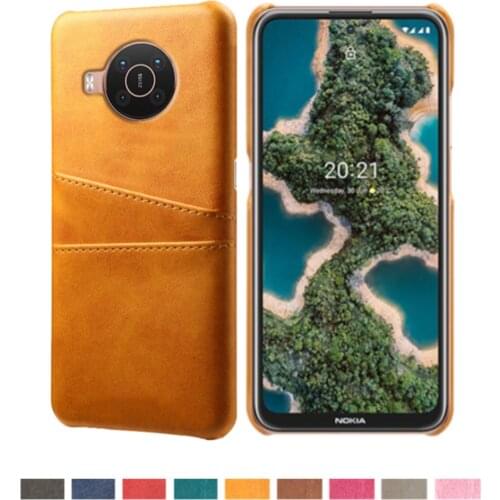 Retro PU Leather Cover Funda On The For Nokia X10 X20 Coque Card Slots Wallet Phone Case For Nokia X 20 10 6.67" 2021 Capa Shell