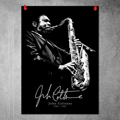 Canvas Poster Coltrane Wall Art Painting Posters and Prints Nordic Wall Pictures for Home Decor No Frame