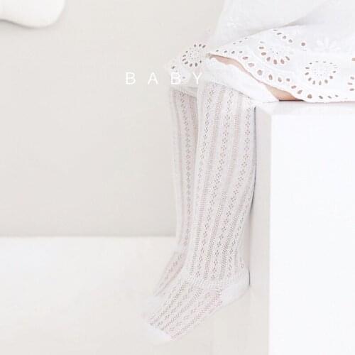 Summer Thin Newborn Baby Socks Mesh Cotton Knee High Baby Girls Sock Toddler Baby Boys Socks Casual Socks Cotton Stretch Socks